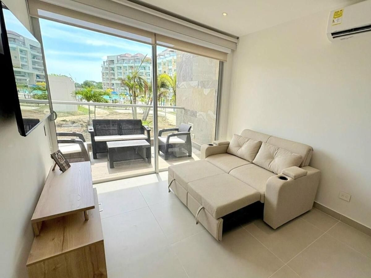Apartamento Laguna, Piscina Y Playa En Baía Kristal