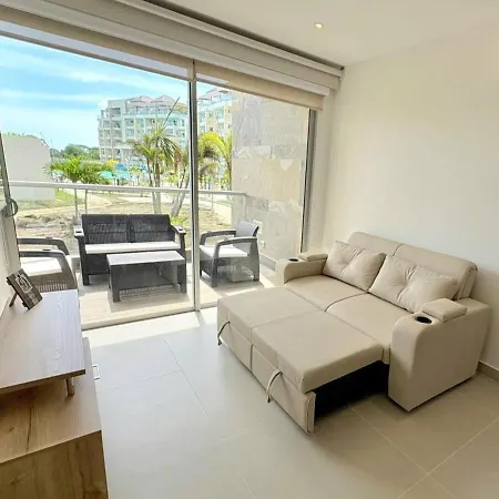 Apartamento Laguna, Piscina Y Playa En Baía Kristal