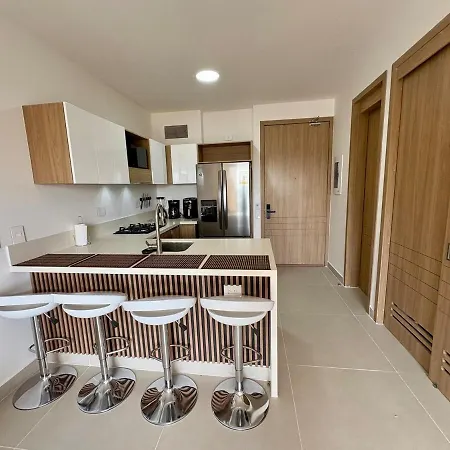 Apartamento Laguna, Piscina Y Playa En Baía Kristal *